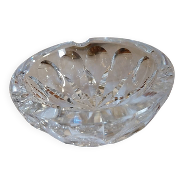 Vintage Lorraine crystal ashtray