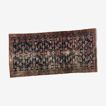 Former carpet Persian Malayer 19th century handmade 94 X 180 CM