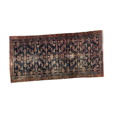 Former carpet Persian Malayer 19th century handmade 94 X 180 CM
