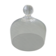 Cheese or butter bell in plain glass