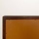 Scandinavian teak mirror — 123 x 32 cm