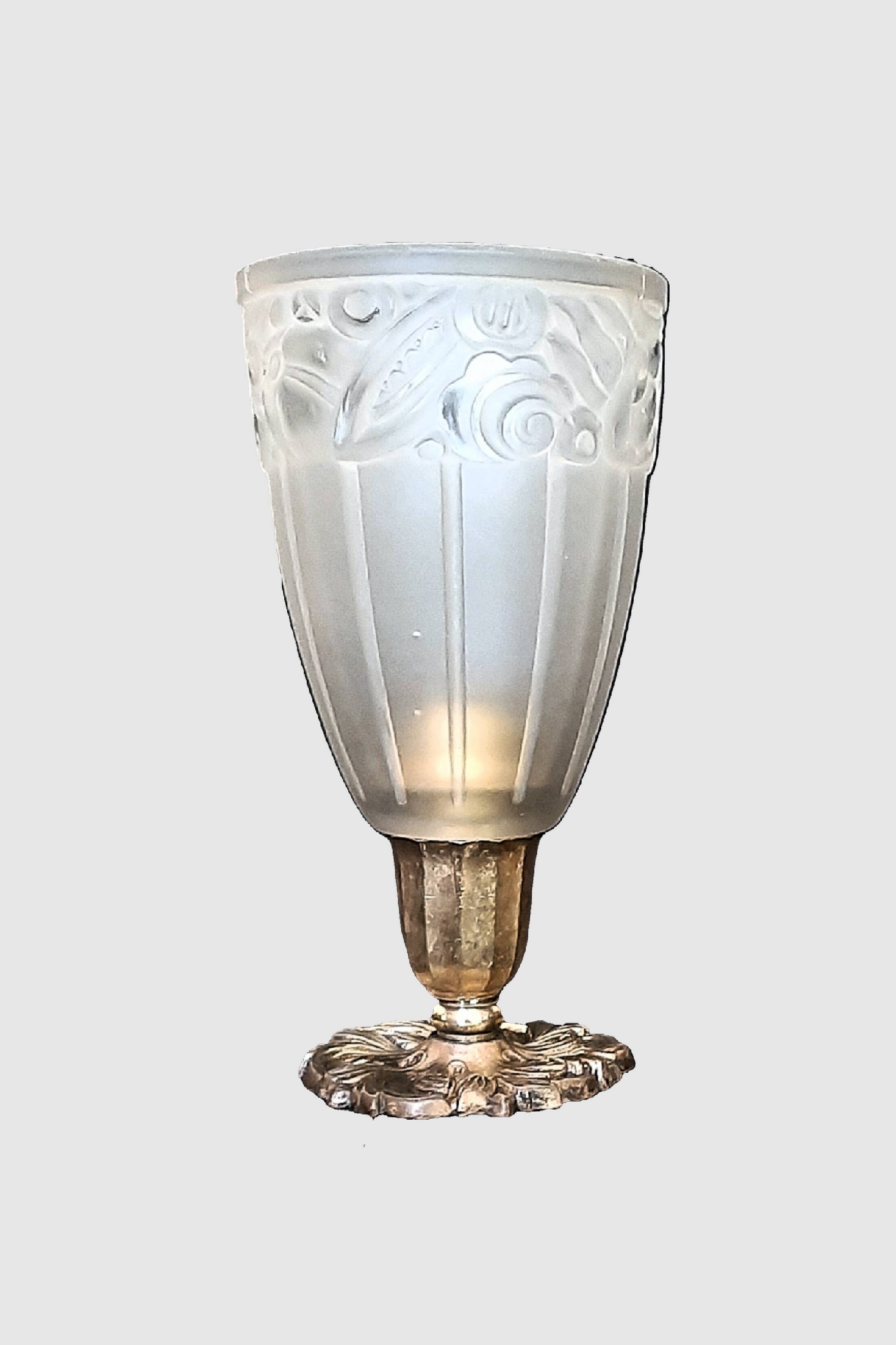 Paire de lampes Art déco