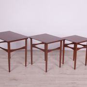 Danish nesting tables by Poul Hundevad for Fabian, 1960s, Set of 3