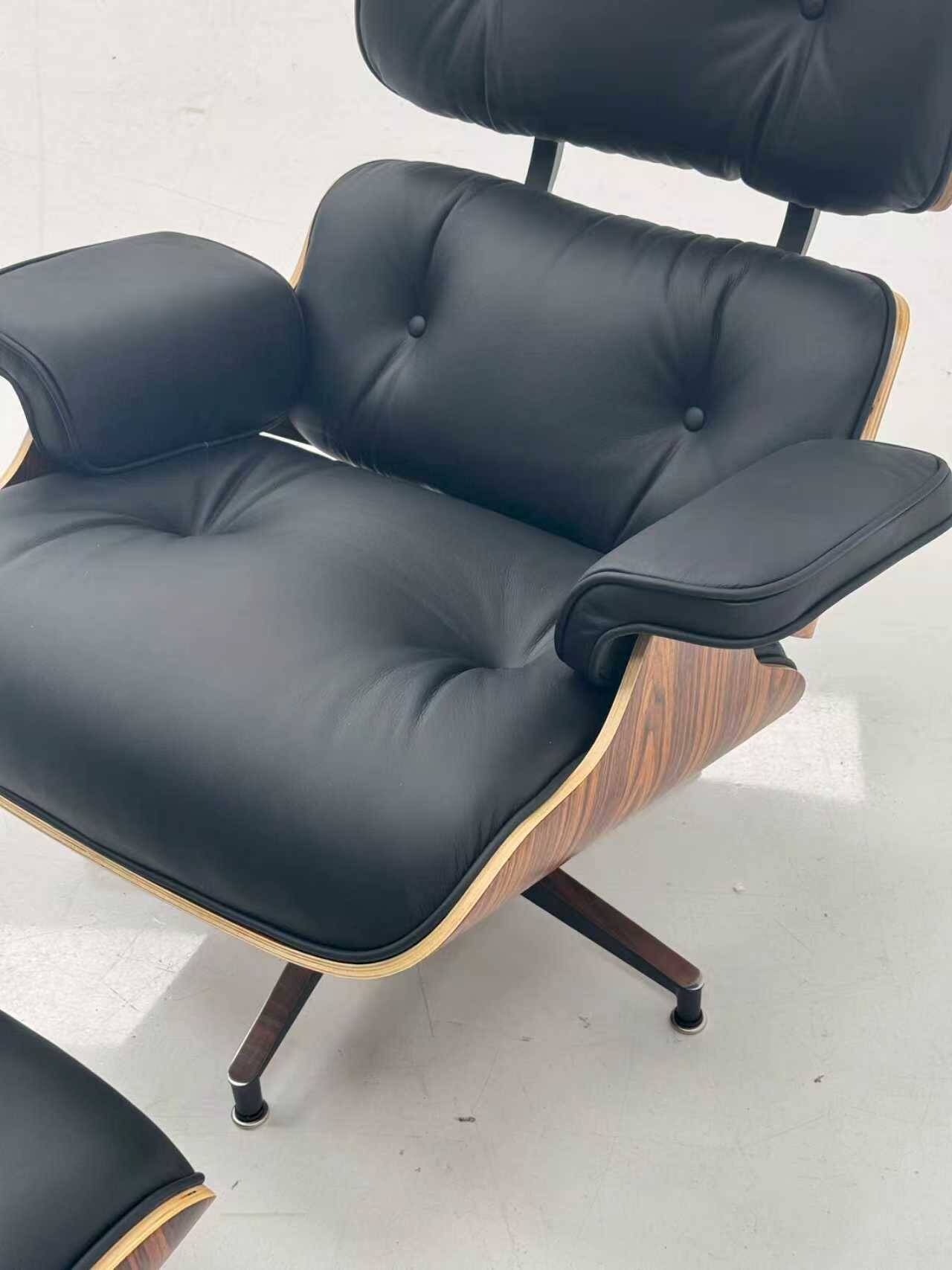 Herman Miller Eames lounge chair + Ottoman Santos Rosewood