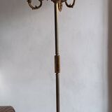 Napoleon III bronze floor lamp