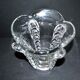 Vintage Vallerysthal crystal vase