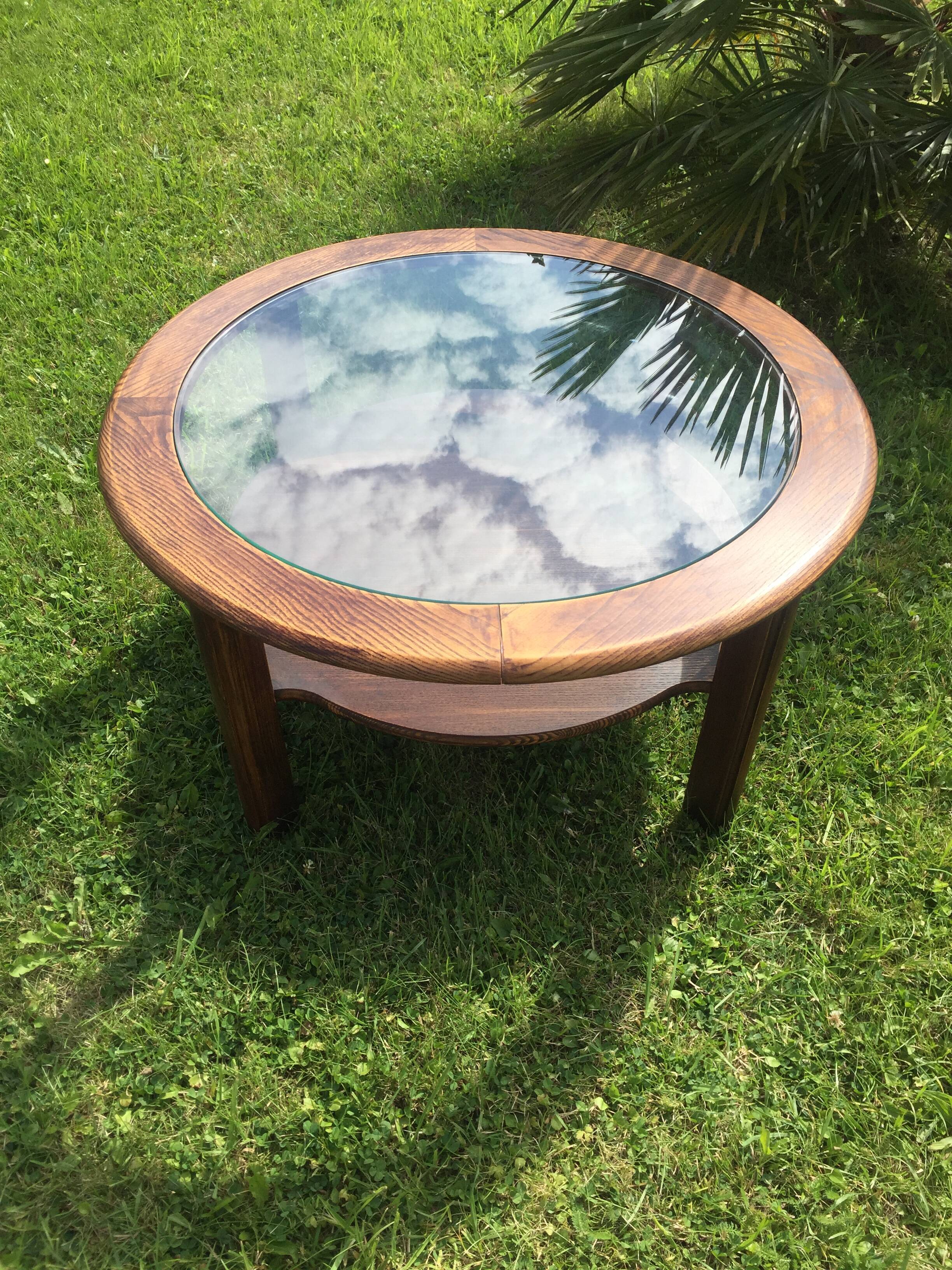 Vintage gplan round coffee table