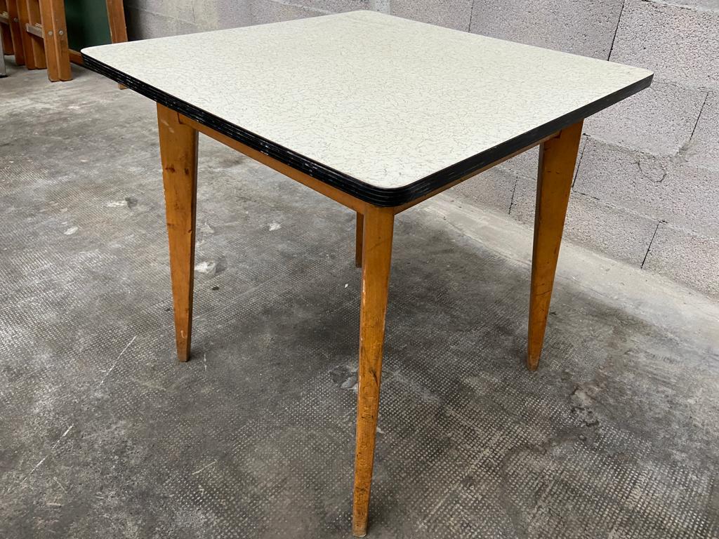Vintage coffee table Scandinavian style formica 1960