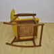 Yellow rocking chair, 1960s
