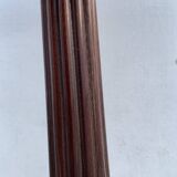 Late 19th century tripod pedestal table in wood marquetry