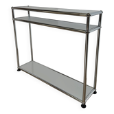 USM Haller shelf in light grey