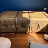 Old travel trunk 19th