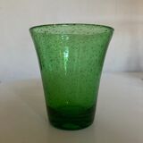 Vase en verre bullé de Biot 1960