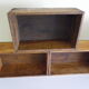 Old lockers wooden tenon mortise Assembly numbered 29,30,36 - 1950s - set of 3