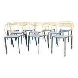 10 “Piccolo” armchairs Pascal Mourgue for Fermob