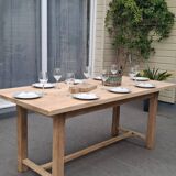 Renovated farmhouse table