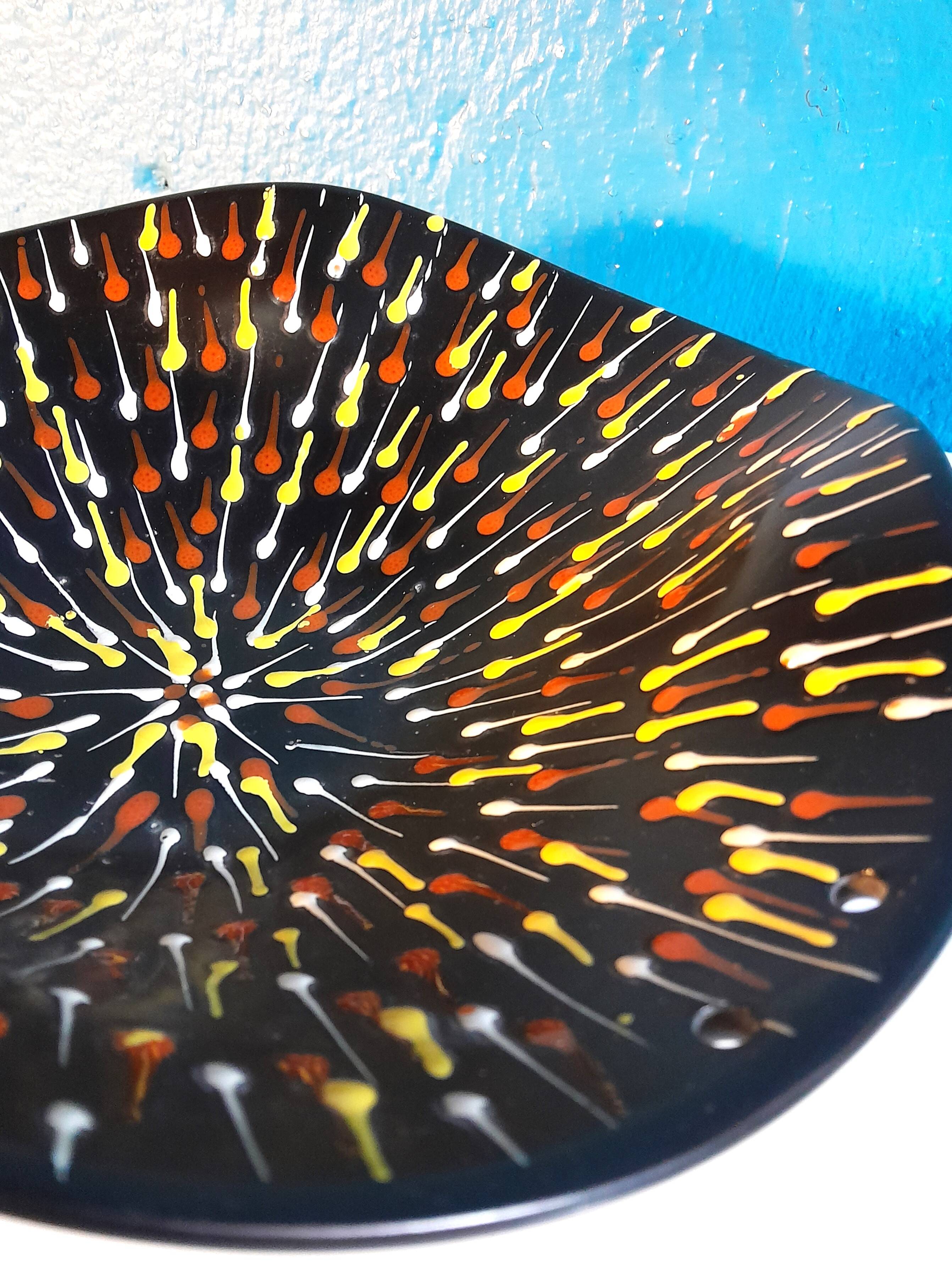 Ceramic plate Italy 1960s