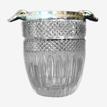 Crystal ice bucket