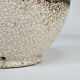 Round art deco ceramic lamp besnard style