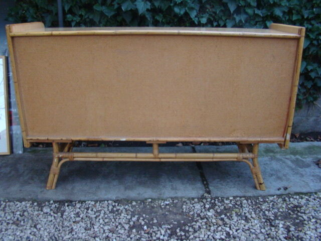 Rattan/vintage wicker sideboard 50/60