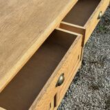 Parisian sideboard in raw wood