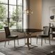 Vintage Formanova table in metal and glass, design by G. Moscatelli.