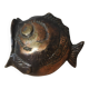 Cendrier poisson bronze