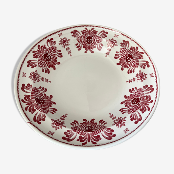 Plate The Troisgros Sarreguemines brothers