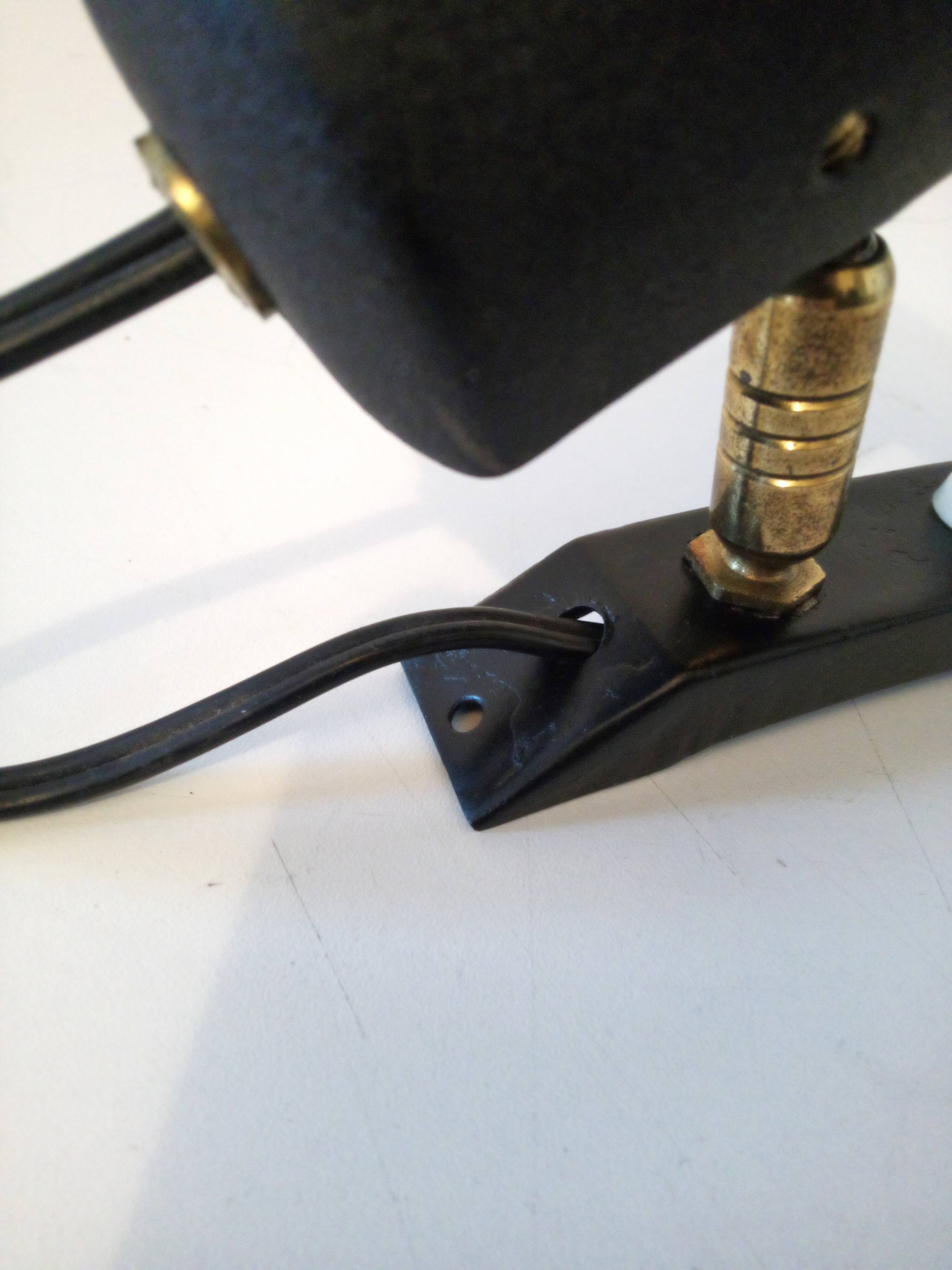 Vintage Aluminor wall light - 1950