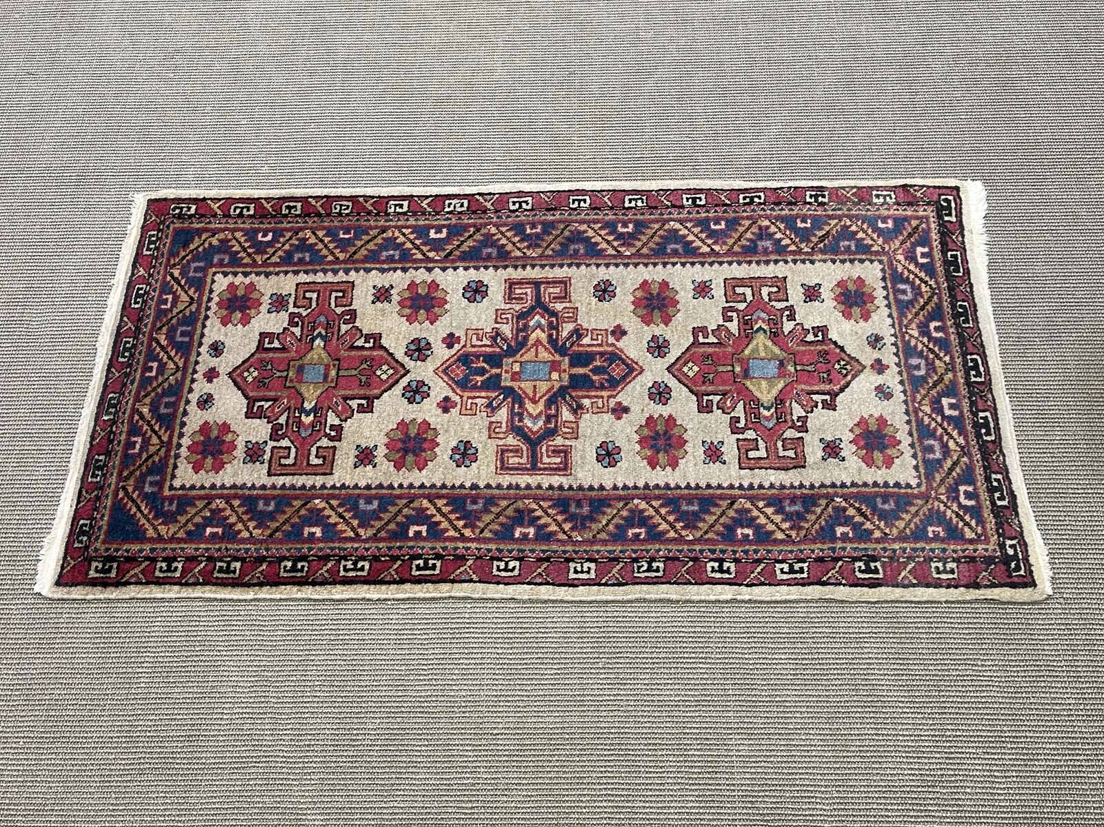 Handmade wool Iranian carpet