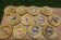 12 assiettes fruits sarreguemines