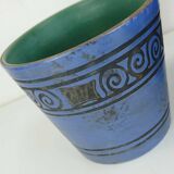 Set of 3 plant pots ceramano pergamon hanns welling 1950s 1960s