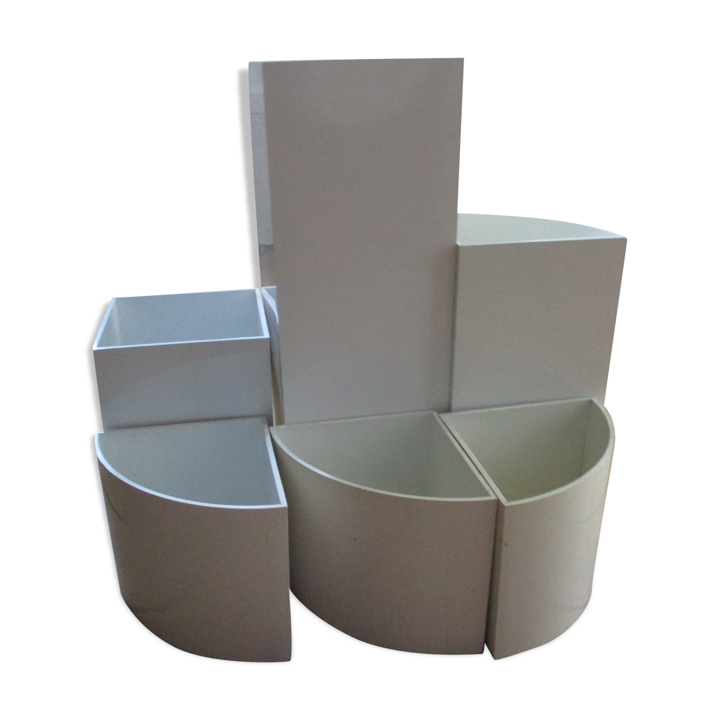 Suite de 6 vases des années 70