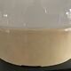 Vintage 1970s opaline glass globe wall sconce