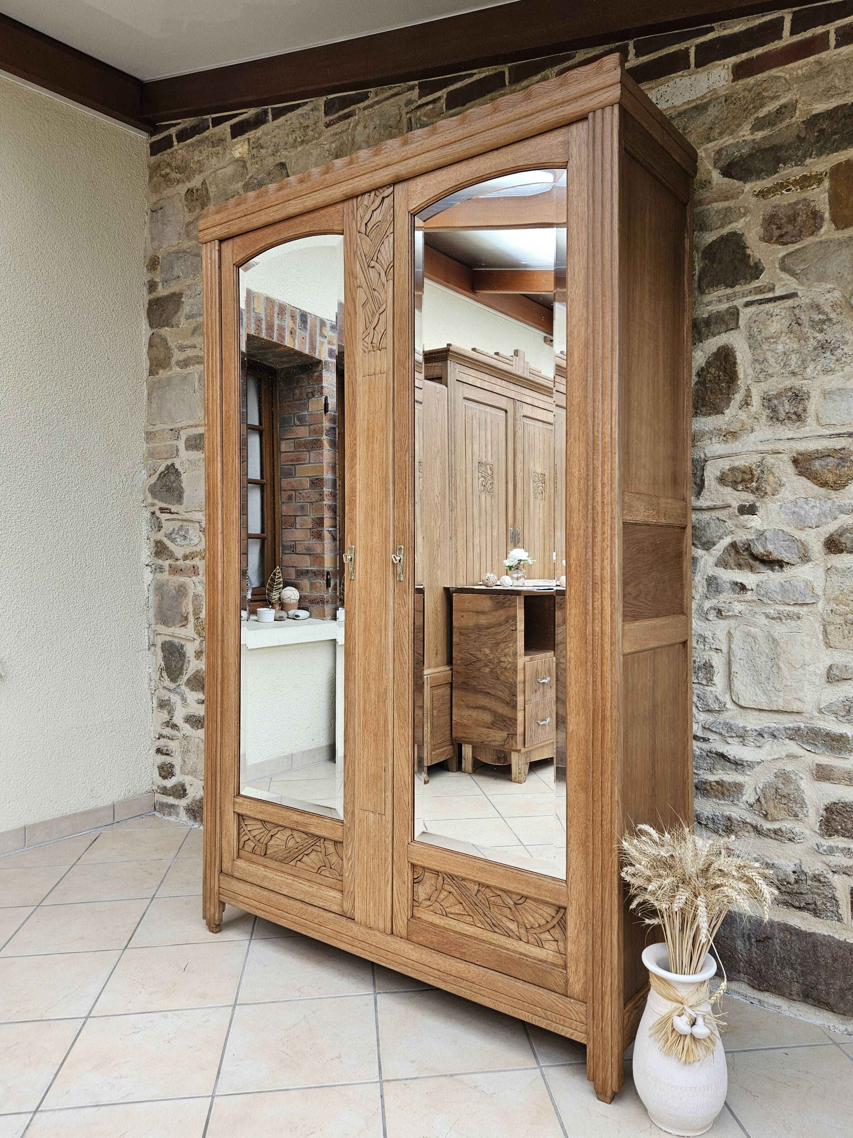 Parisian Art Deco wardrobe