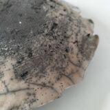 Raku ceramic leaf bowl – unique piece