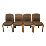 4 chairs model 8019 by Albert Stoll for Gyroflex