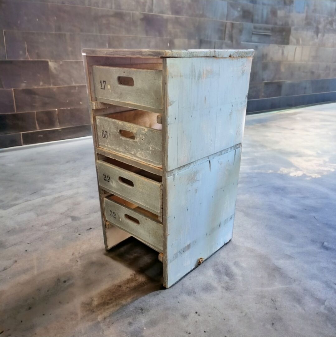 Craft cabinet with drawers