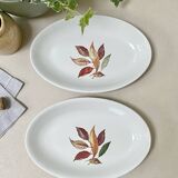 Pair of serving dishes