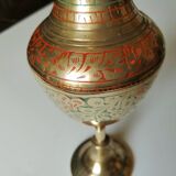 Antique gilded brass soliflore
