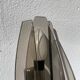 Pair of Italian Veca smoked glass wall lights