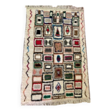 Multi color wool rug