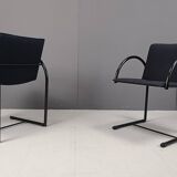 Vintage cirkel chairs by Metaform, 1980s, set of 6