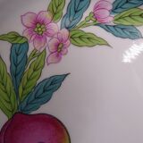 Lot of 6 porcelain bread plates from Paris décor Abondance - Perfect condition