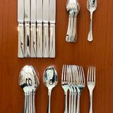 Christofle Atlantide, 24-piece cutlery set, excellent condition