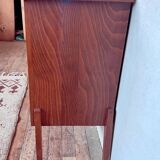 Vintage high sideboard with compass feet