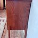 Vintage high sideboard with compass feet
