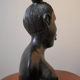 Bust of a woman in ebony African Art