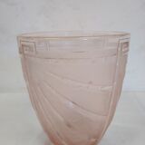 Schneider art deco ice vase
