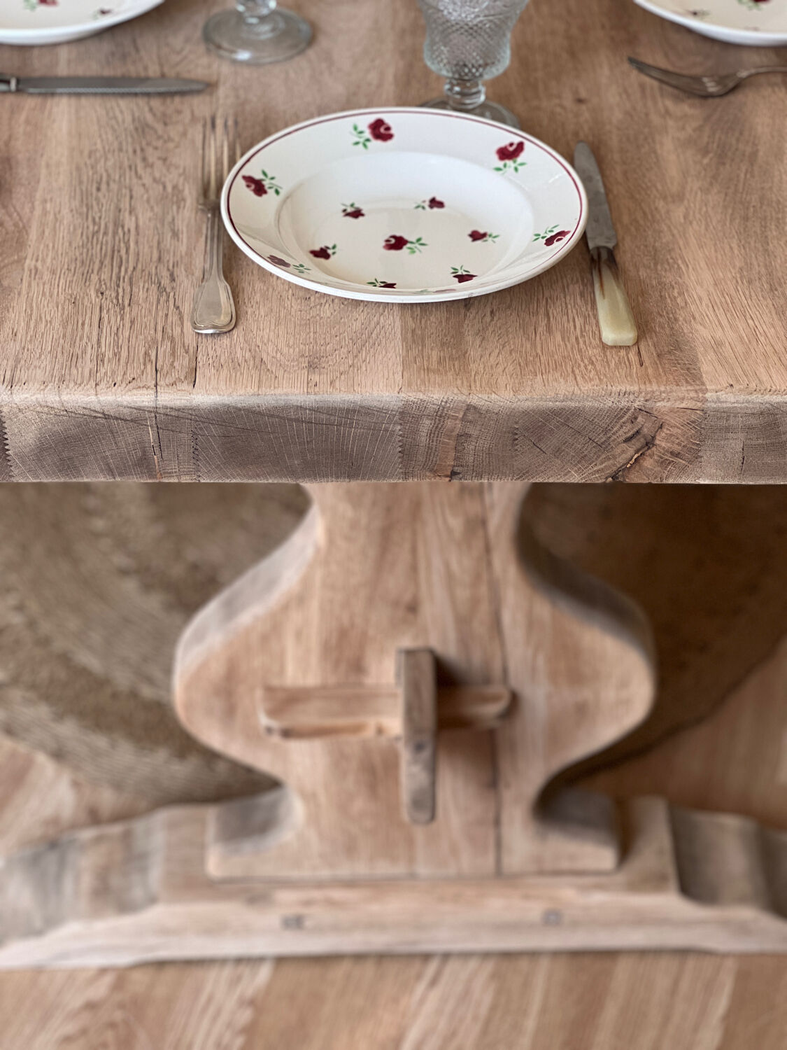 Oak table monastery farm